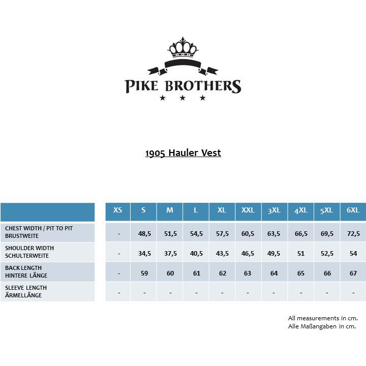 Pike Brothers1905 Hauler Vest Smoke greyGiletsBritish Parts Luzern