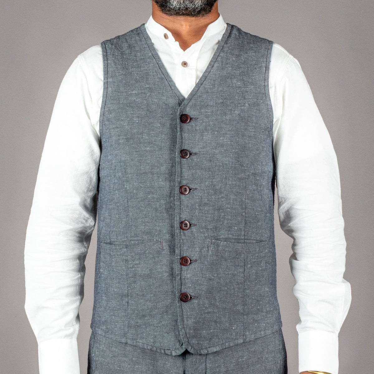 Pike Brothers1905 Hauler Vest Smoke greyGiletsBritish Parts Luzern