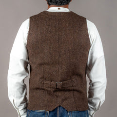 Pike Brothers1905 Hauler Vest Upland BrownGiletsBritish Parts Luzern