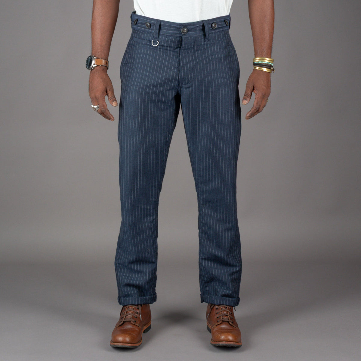 Pike Brothers1923 Pantalon Buccanoy Chicago BluePantalonsBritish Parts Lucerne