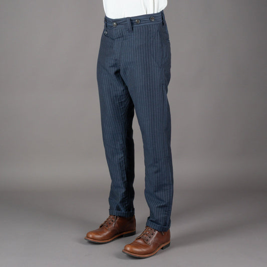 Pike Brothers1923 Pantalon Buccanoy Chicago BluePantalonsBritish Parts Lucerne