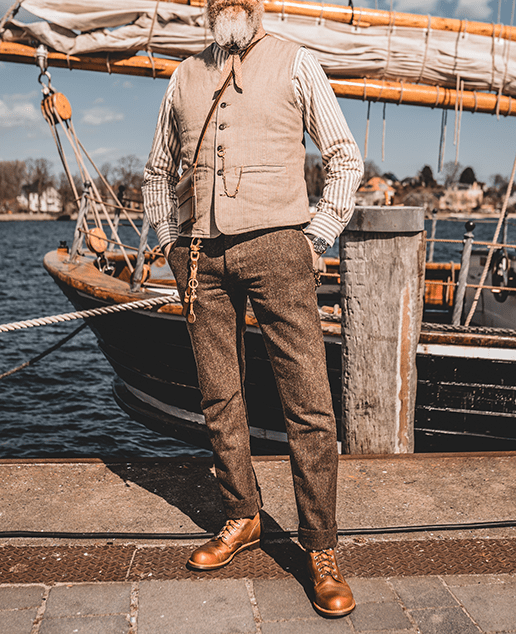 Pike Brothers1923 Pantalon Buccanoy Upland BrownPantalonsBritish Parts Luzern