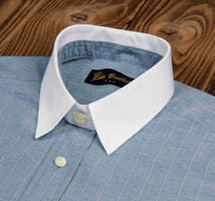 Pike Brothers1923 Buccanoy Col Starched WhiteChemiseBritish Parts Lucerne