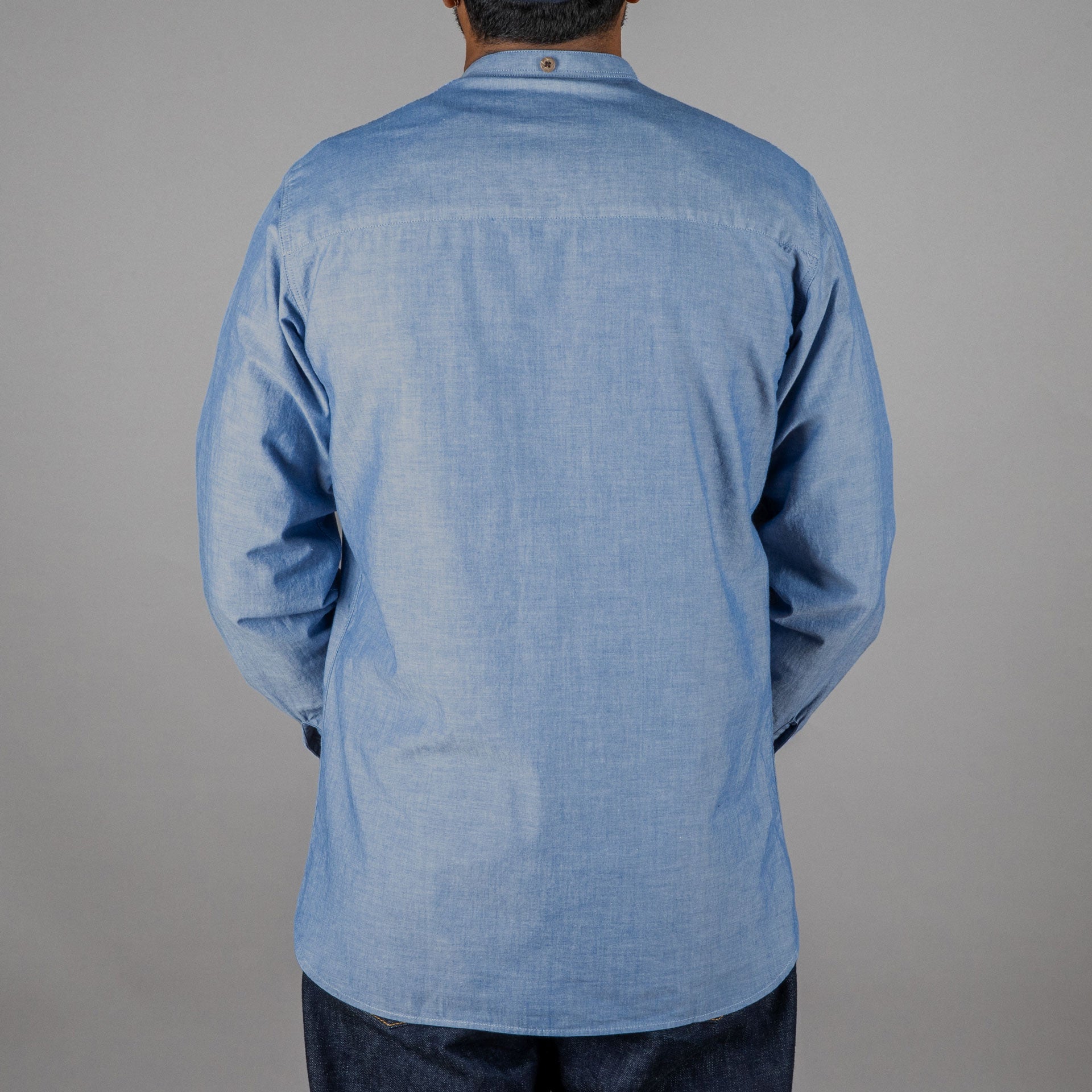 Pike Brothers1923 Buccanoy Shirt Blue ChambrayChemiseBritish Parts Lucerne