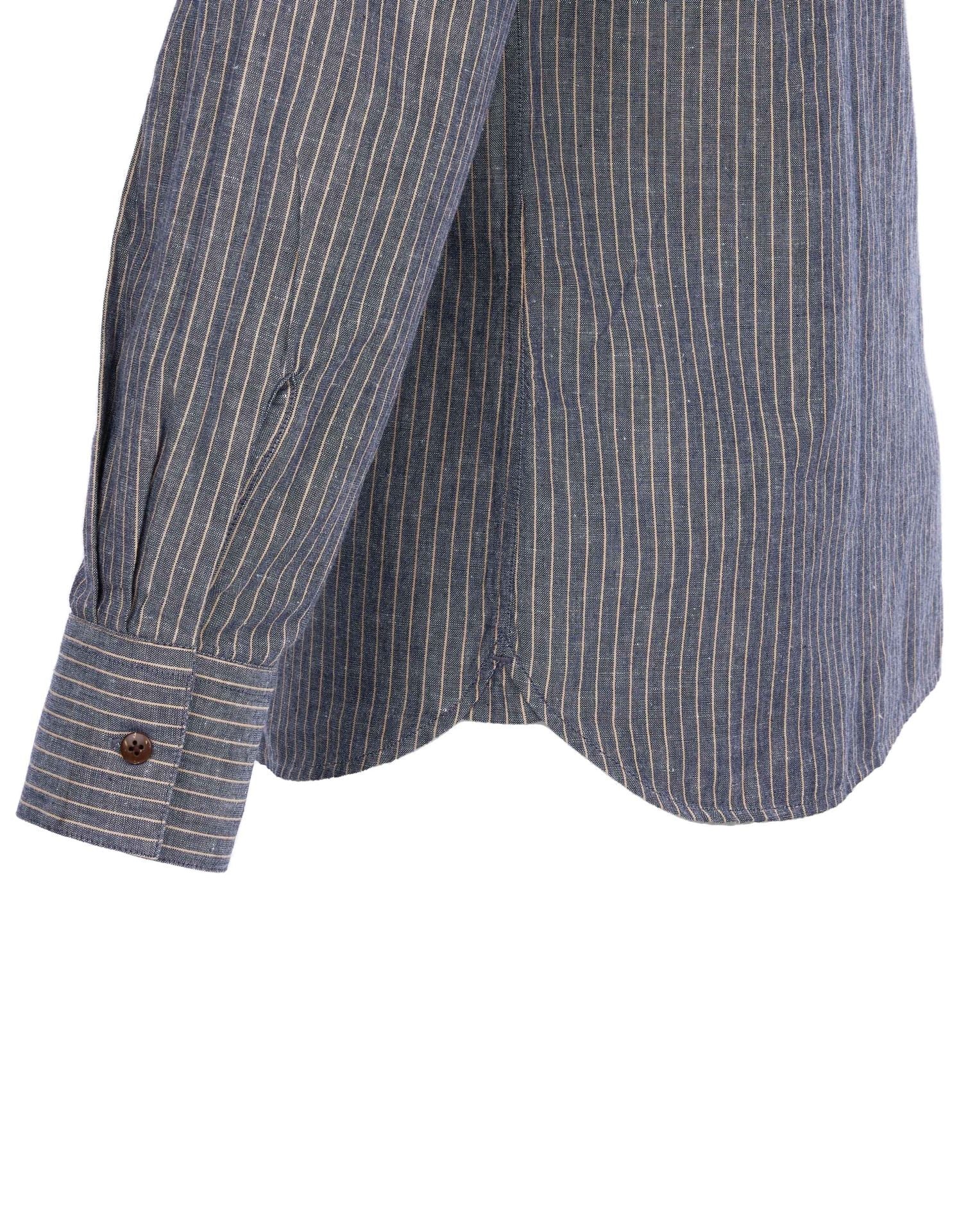 Chemise Buccanoy Brisbane Blue, 1923, Pike Brothers, pièces britanniques de Lucerne