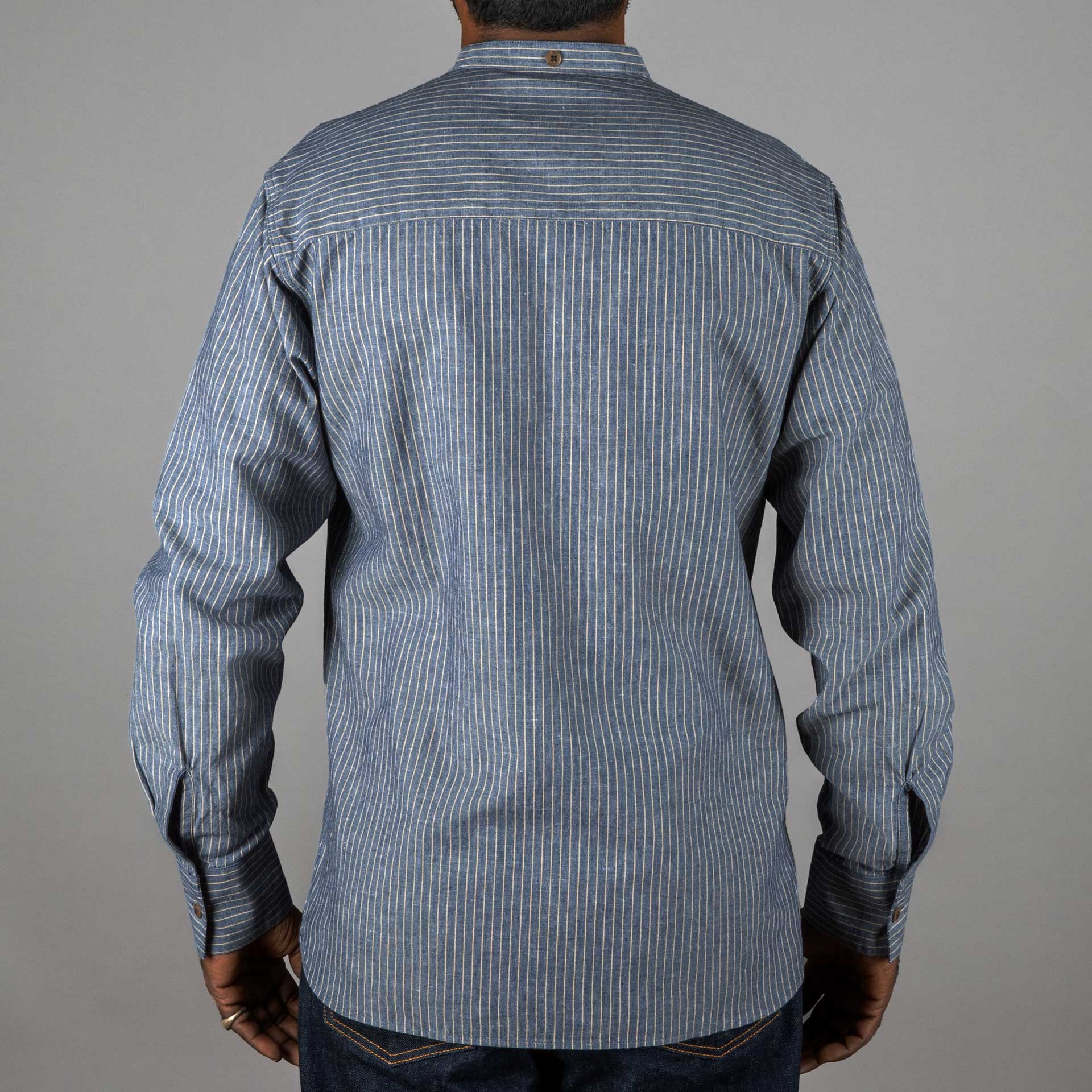 Chemise Buccanoy Brisbane Blue, 1923, Pike Brothers, pièces britanniques de Lucerne