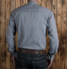 Pike Brothers1923 Buccanoy Shirt Grey StripedChemiseBritish Parts Luzern