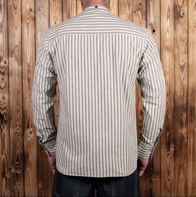 Pike Brothers1923 Buccanoy Shirt Iwaki GreyChemiseBritish Parts Luzern