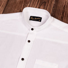 Pike Brothers1923 Buccanoy Shirt White ChambreyChemiseBritish Parts Lucerne