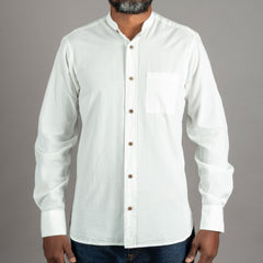 Pike Brothers1923 Buccanoy Shirt White ChambreyChemiseBritish Parts Lucerne