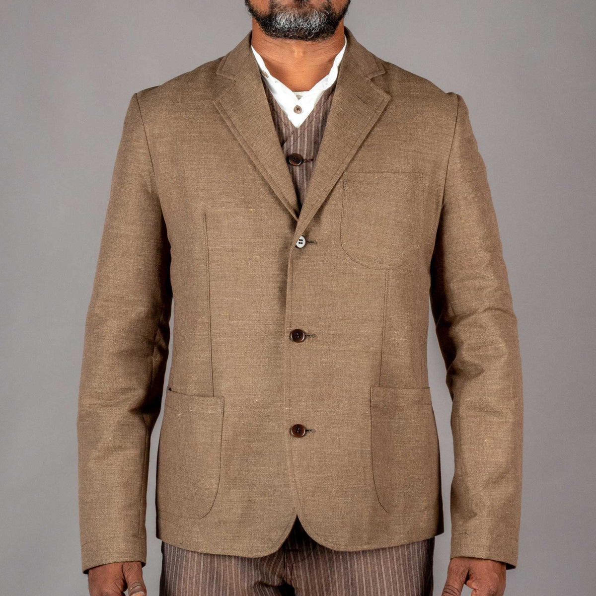 Pike Brothers1927 Harvester Jacket Raymond BrownVestesBritish Parts Lucerne