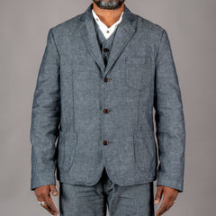 Pike Brothers1927 Harvester Jacket Smoke GreyVestesBritish Parts Luzern