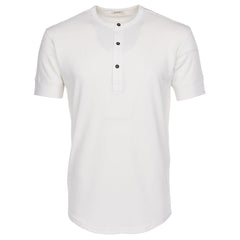 Pike Brothers1927 Chemise Henley manches courtes EcruHenleyBritish Parts Luzern