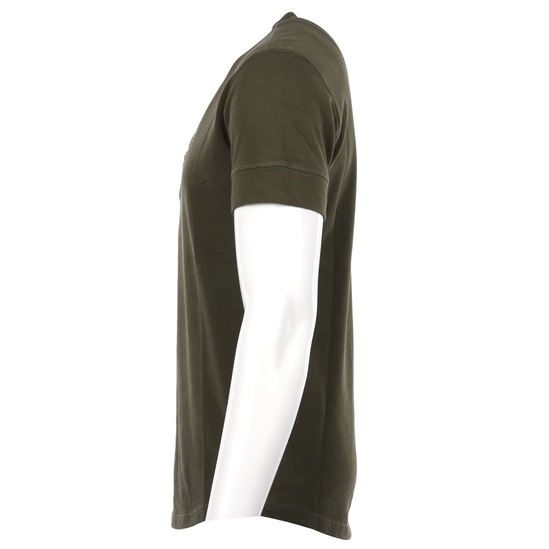 Pike Brothers1927 Chemise Henley manches courtes Mojave greenHenleyBritish Parts Luzern