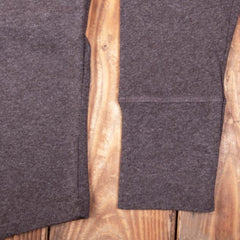 Pike Brothers1927 Henley Shirt manches longues brown melangeHenleyBritish Parts Luzern