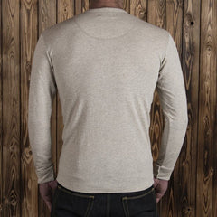 Pike Brothers1927 Chemise Henley manches longues écru mélangéHenleyBritish Parts Luzern