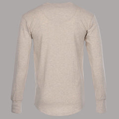 Pike Brothers1927 Chemise Henley manches longues écru mélangéHenleyBritish Parts Luzern