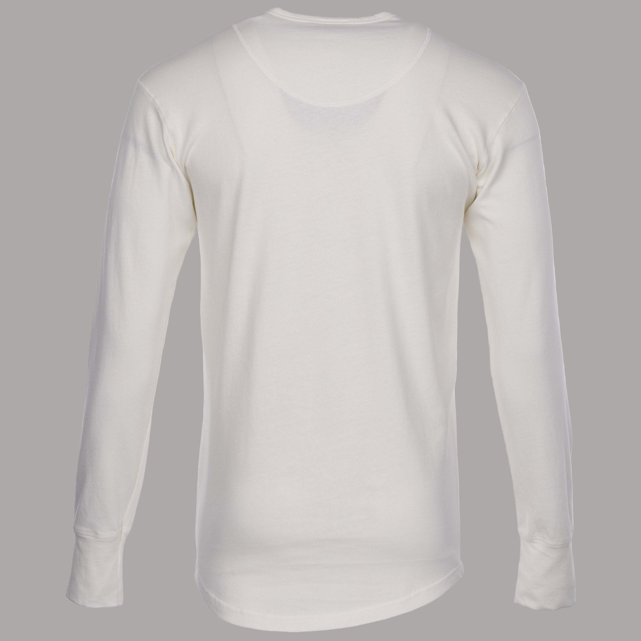 Pike Brothers1927 Chemise Henley manches longues écruHenleyBritish Parts Luzern