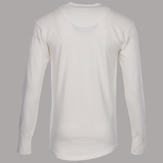 Pike Brothers1927 Chemise Henley manches longues écruHenleyBritish Parts Luzern