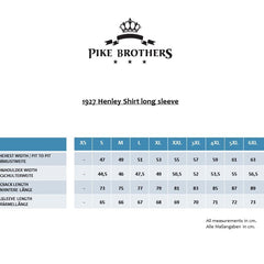 Pike Brothers1927 Chemise Henley manches longues écruHenleyBritish Parts Luzern