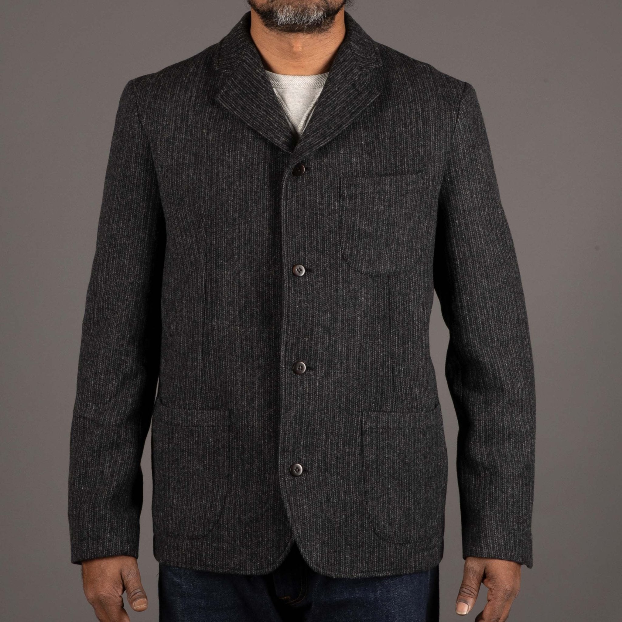 Pike Brothers1932 Surveyor Jacket Glasgow GreyVestesBritish Parts Lucerne