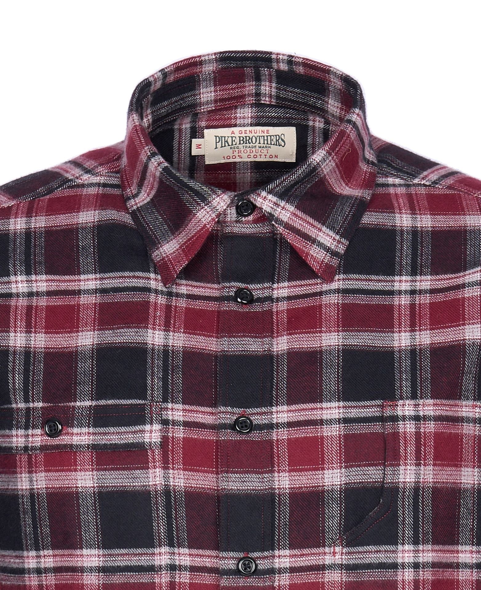 Pike Brothers1937 Roamer Shirt Alaska BlackChemiseBritish Parts Luzern