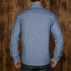 Pike Brothers1937 Roamer Shirt blue chambreyChemiseBritish Parts Lucerne