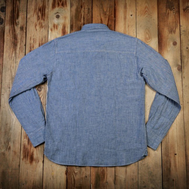 Pike Brothers1937 Roamer Shirt blue chambreyChemiseBritish Parts Lucerne