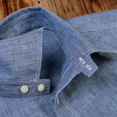 Pike Brothers1937 Roamer Shirt blue chambreyChemiseBritish Parts Lucerne