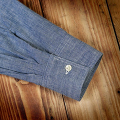 Pike Brothers1937 Roamer Shirt blue chambreyChemiseBritish Parts Lucerne