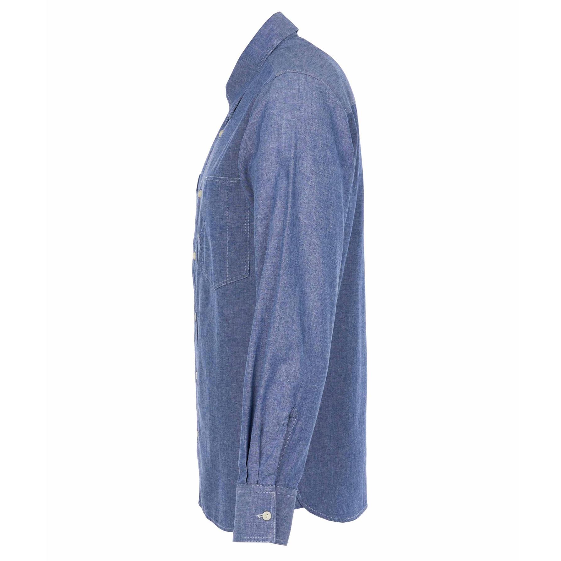 Pike Brothers1937 Roamer Shirt blue chambreyChemiseBritish Parts Lucerne
