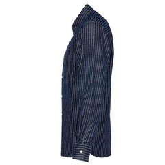 Pike Brothers1937 Roamer Shirt Blue Wabash DenimChemiseBritish Parts Lucerne