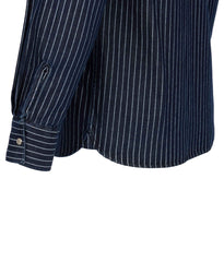 Pike Brothers1937 Roamer Shirt Blue Wabash DenimChemiseBritish Parts Lucerne