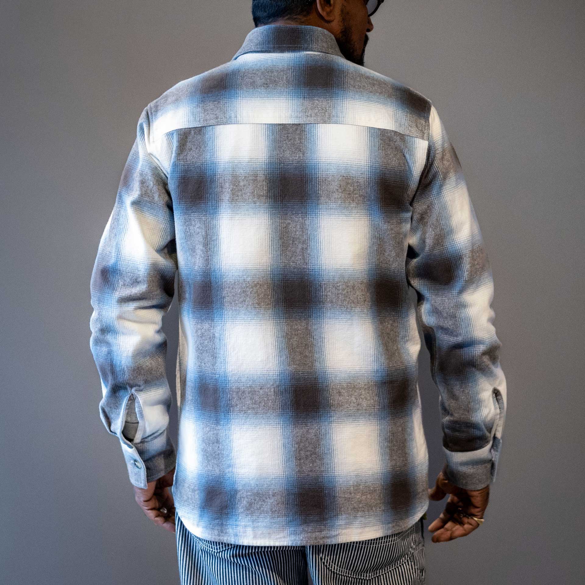 Pike Brothers1937 Roamer Shirt Danville BlueChemiseBritish Parts Luzern