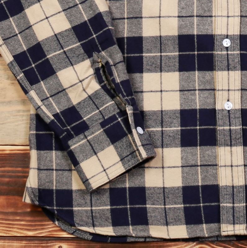 Pike Brothers1937 Roamer Shirt Flannel BlueChemiseBritish Parts Luzern