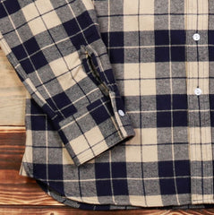 Pike Brothers1937 Roamer Shirt Flannel BlueChemiseBritish Parts Luzern