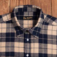 Pike Brothers1937 Roamer Shirt Flannel BlueChemiseBritish Parts Luzern