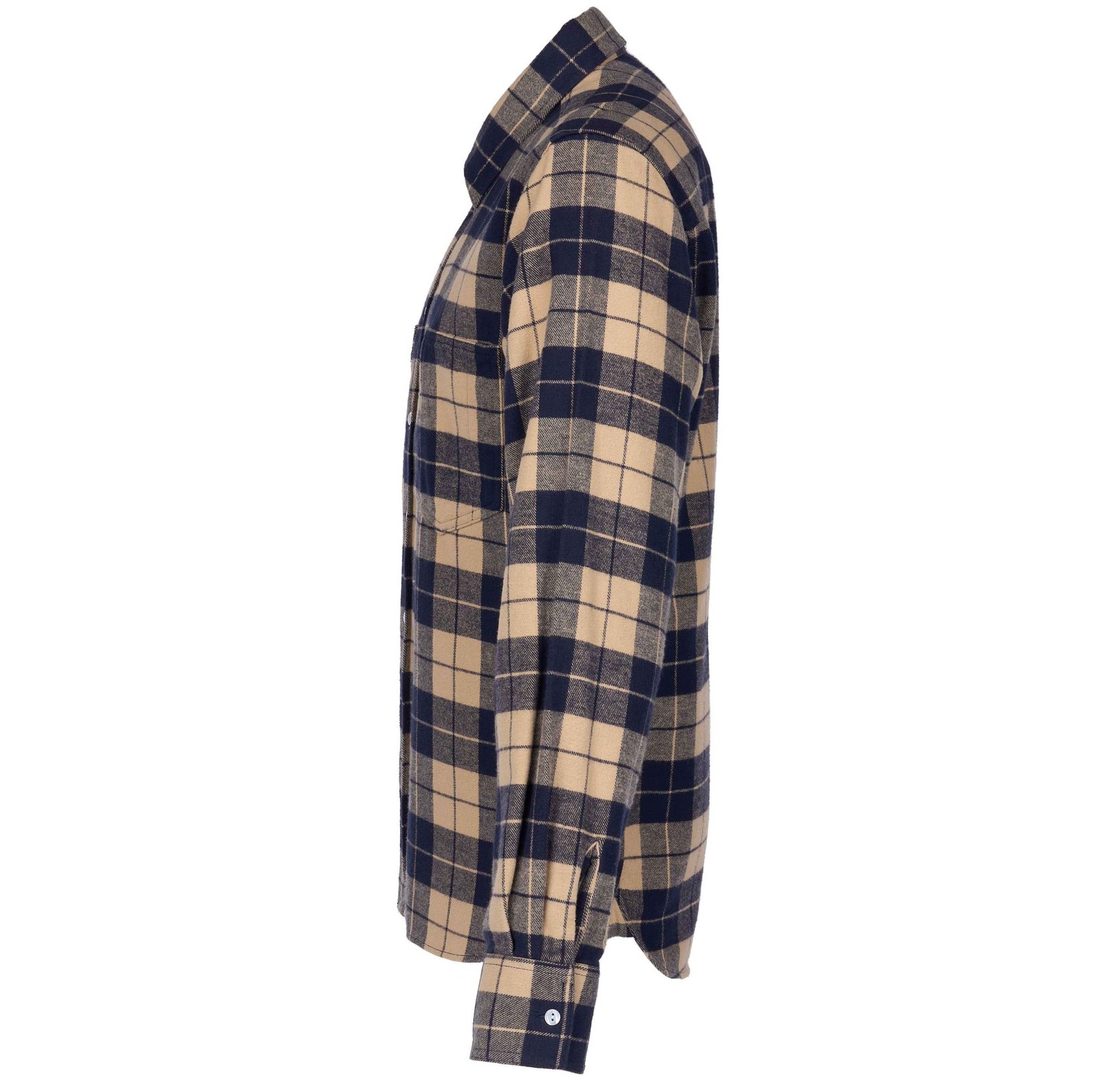 Pike Brothers1937 Roamer Shirt Flannel BlueChemiseBritish Parts Luzern