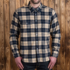 Pike Brothers1937 Roamer Shirt Flannel BlueChemiseBritish Parts Luzern