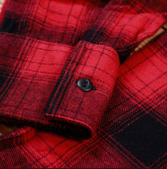 Pike Brothers1937 Roamer Shirt Flannel Red CheckChemiseBritish Parts Luzern