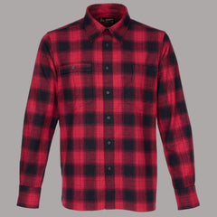 Pike Brothers1937 Roamer Shirt Flannel Red CheckChemiseBritish Parts Luzern