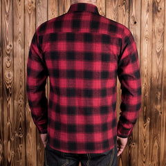 Pike Brothers1937 Roamer Shirt Flannel Red CheckChemiseBritish Parts Luzern