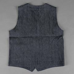 Pike Brothers1937 Roamer Vest Blue WabashGiletsBritish Parts Luzern