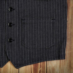 Pike Brothers1937 Roamer Vest Blue WabashGiletsBritish Parts Luzern