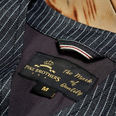 Pike Brothers1937 Roamer Vest Blue WabashGiletsBritish Parts Luzern