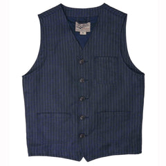 Pike Brothers1937 Roamer Vest Chicago BlueGiletsBritish Parts Luzern