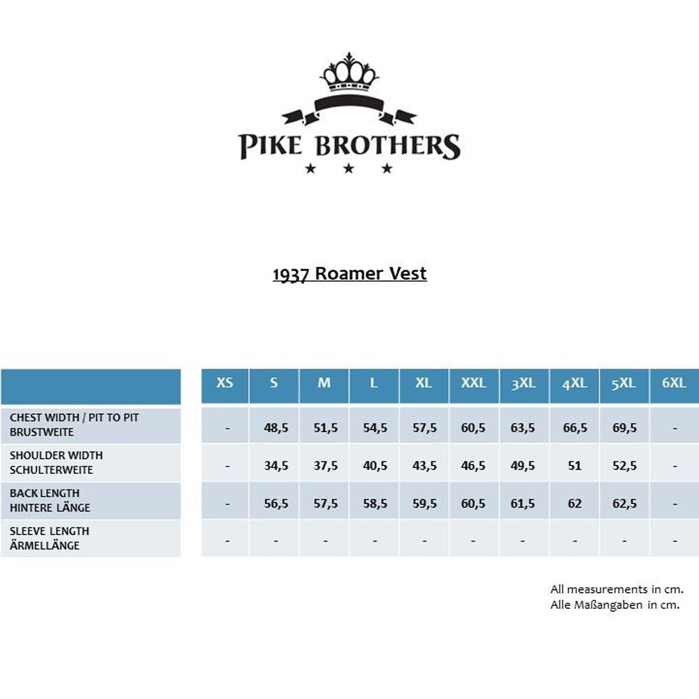 Pike Brothers1937 Roamer Vest Chicago SandGiletsBritish Parts Luzern