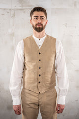 Pike Brothers1937 Roamer Vest Chicago SandGiletsBritish Parts Luzern