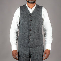 Pike Brothers1937 Roamer Vest Dundee GreyGiletsBritish Parts Luzern