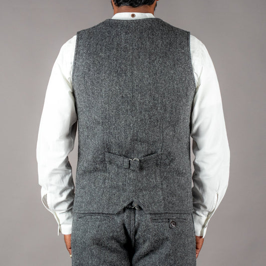 Pike Brothers1937 Roamer Vest Dundee GreyGiletsBritish Parts Luzern